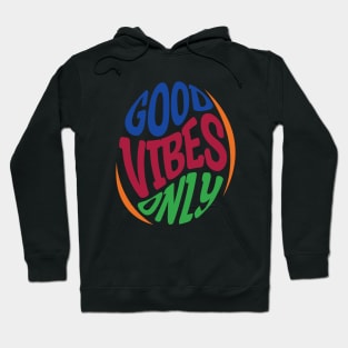 Retro Good vibes only Hoodie